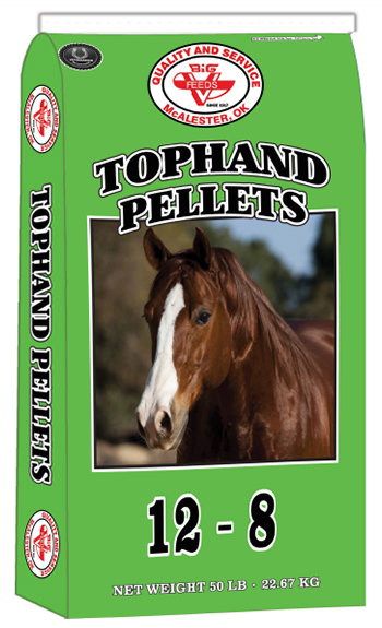 TOPHAND 12-8 HORSE PELLETS